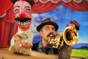HopStop Family Show Claremont: The Baffo Box Show - Modern Times Theater @ Claremont Savings Bank Community Center
